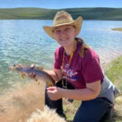 Dr. Sydney Hewitt outdoors