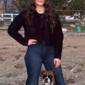 Raynee with her pets